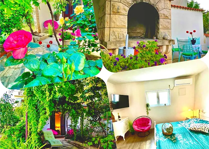 Lovely Flower Small House For Two By The Sea Appartement Jezera